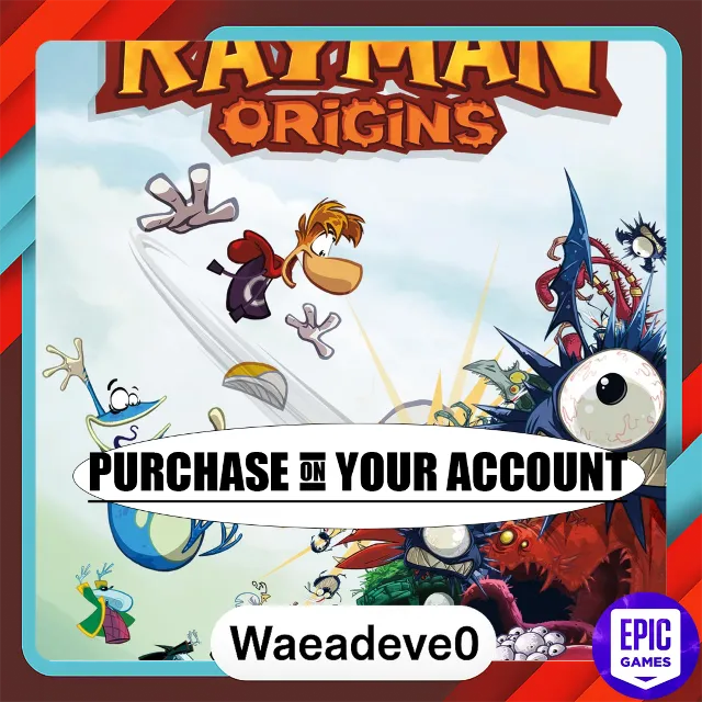 Rayman Origins - Epic games - Purchase on your account