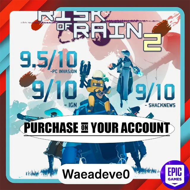 Risk of Rain 2 - Epic games - Purchase on your account