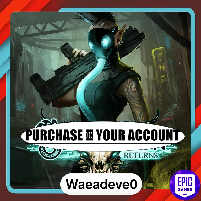 Shadowrun Returns - Epic games - Purchase on your account