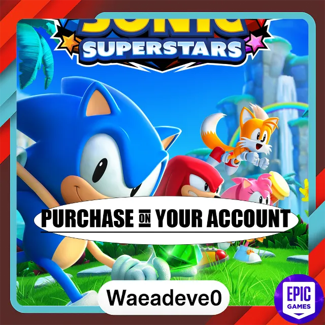 Sonic Superstars - Epic games - Purchase on your account