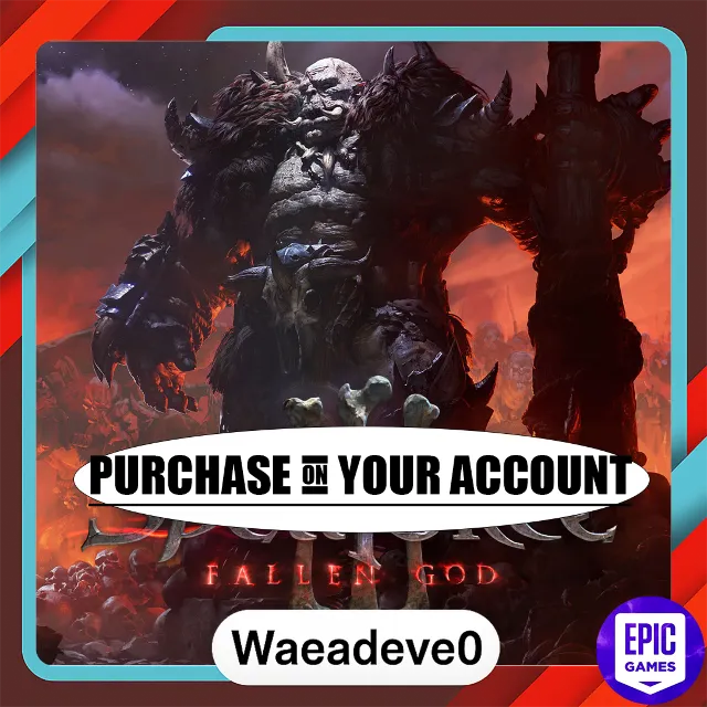 SpellForce 3: Fallen God - Epic games - Purchase on your account