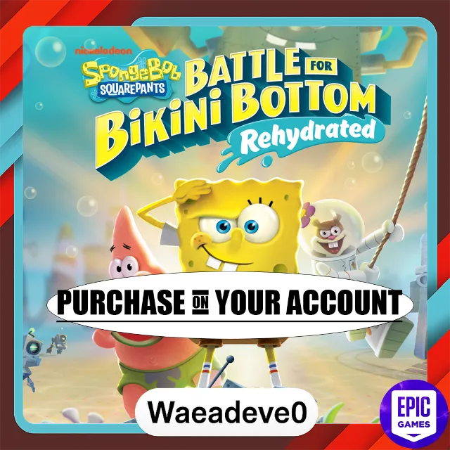 SpongeBob SquarePants: Battle for Bikini Bottom - Rehydrated - Epic games - Purchase 