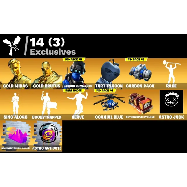Мгновенный доступ • FN (все платформы) •  146 skins • Optimus Prime • Полный доступ