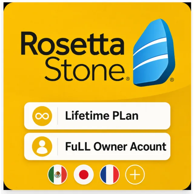 Пожизненный личный аккаунт Rosetta Stone