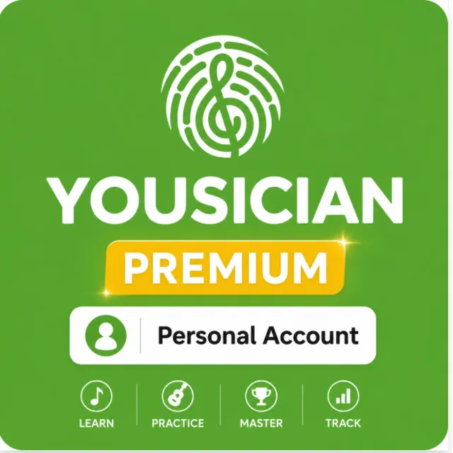 Yousician Premium+ | 1/12 МЕСЯЦА НА ВАШ АККАУНТ