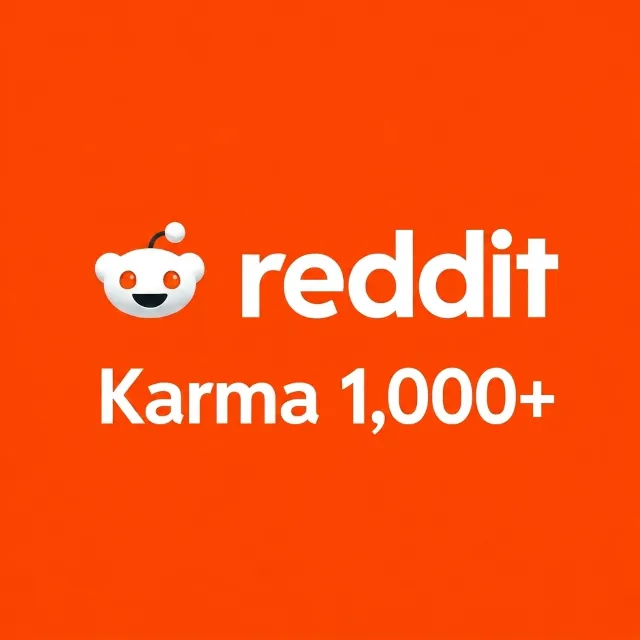 Аккаунт Reddit с кармой 1000+ (глобальный)