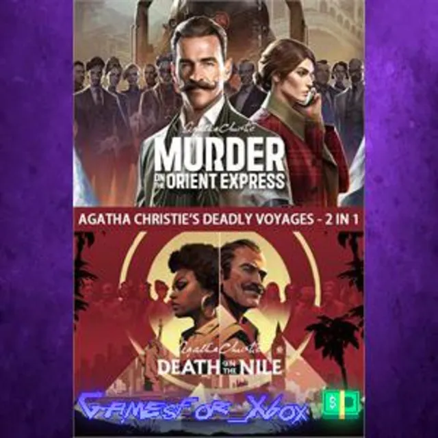 ☀️Agatha Christie’s Deadly Voyages - 2 in 1 XBOX