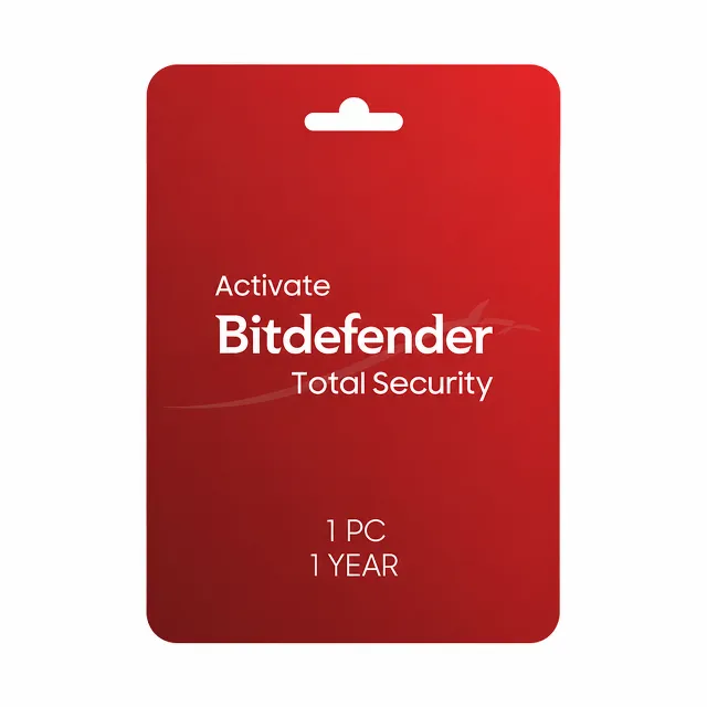Bitdefender Total Security для 1 устройства, лицензия на 1 год (глобальная версия)