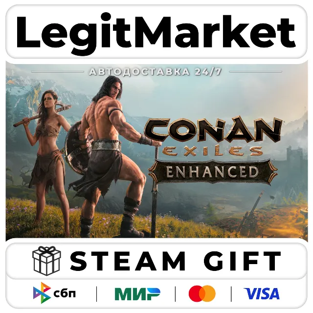 Conan Exiles Enhanced / Steam АВТО / РУ + МИР
