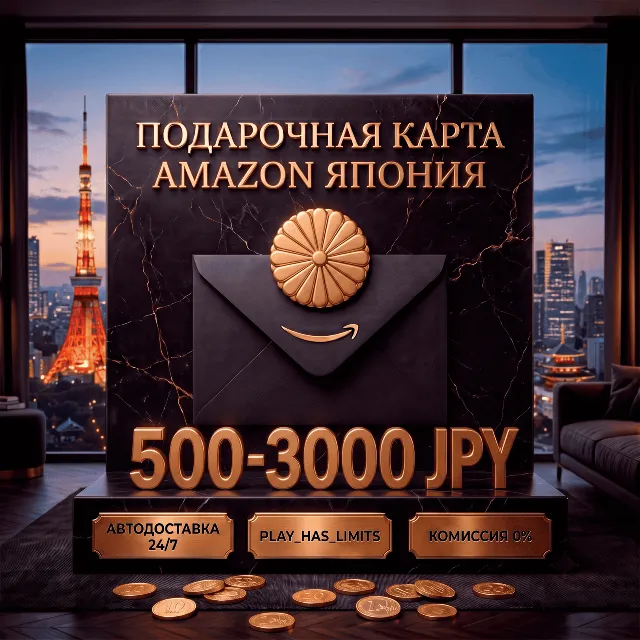 💳Amazon Gift Cards 500-3000 JPY | Япония (JP)