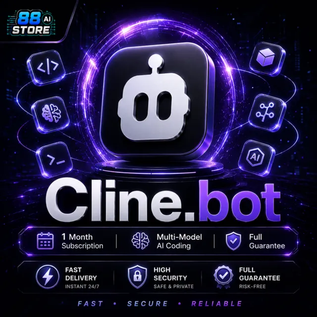Cline BOT  | 1 месяц | Умный ИИ-кодинг | Гарантированное обслуживание | Огромная скид