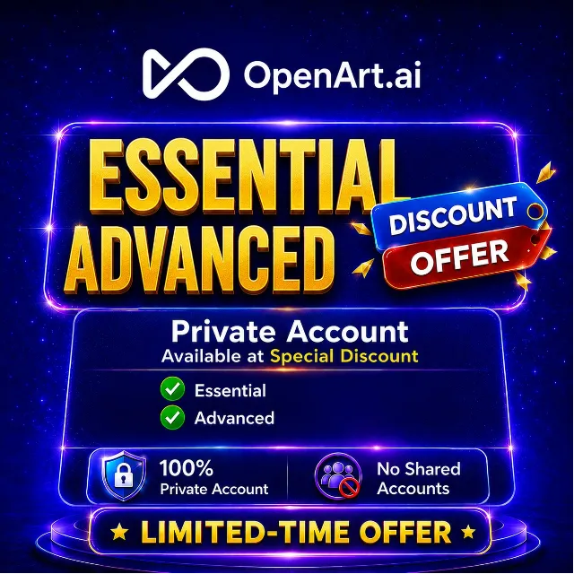 Подписка на OpenArt.AI: 1-12 месяцев. Обязательная/Бесконечная.