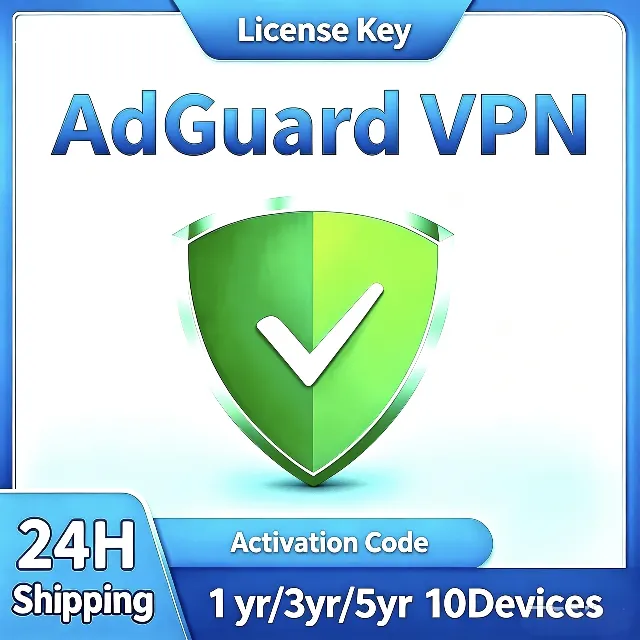 Ключи активации подписки Adguard VPN 10 устройств