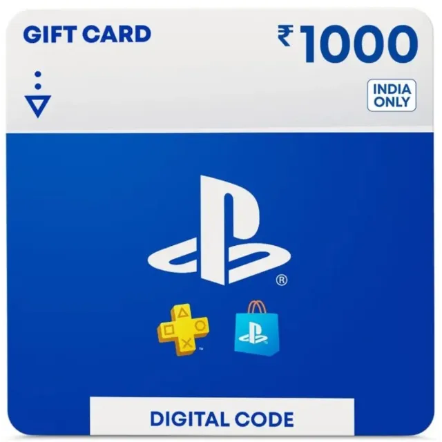PlayStation Store Gift Card INR 1000 (India)