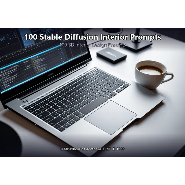 100 Stable Diffusion Interior Prompts — Промпты для дизайна интерьеров
