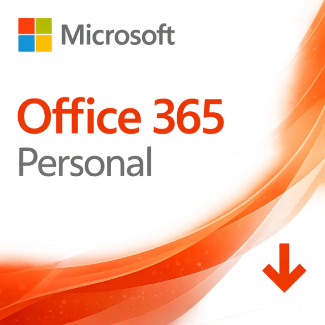 Подписка Microsoft 365 Personal на 1 год - личная учётная запись.