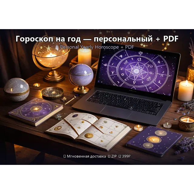 Гороскоп на год — персональный + PDF