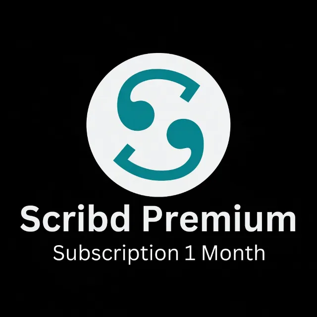 Подписка Scribd Premium на 1 месяц общий доступ