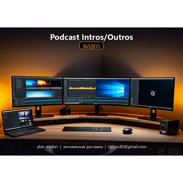 Podcast Intros &amp; Outros — 30+ шаблонов, 7 жанров, Royalty-Free