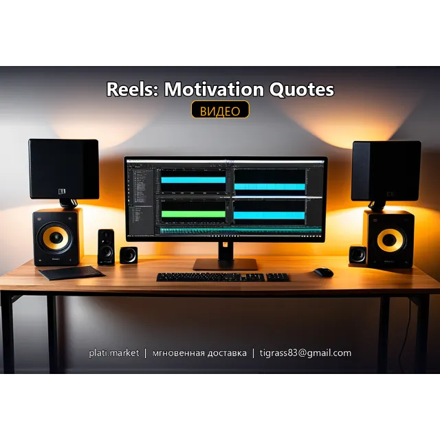 Reels Pack: 100+ мотивационных цитат + Canva + музыка