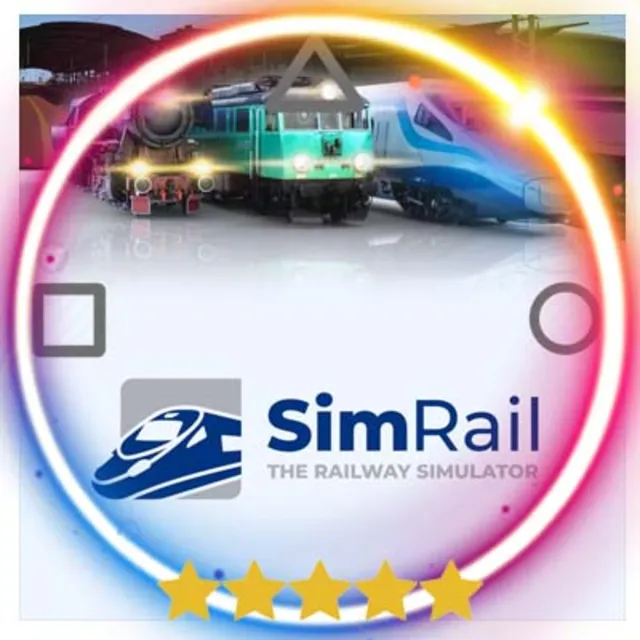 💠 SimRail - The Railway Simulator (PS5/RU) П1 - Оффлайн