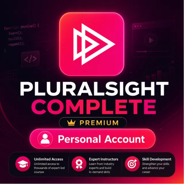 Pluralsight Complete (персональная подписка на 3–12 месяцев)