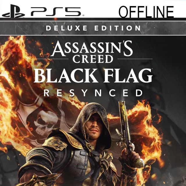 🚀🔥AC BLACK FLAG RESYNCED -Без арендной платы- DELUXE🔥 -ОФЛАЙН PS5 - ОБЩИЙ П2 П3