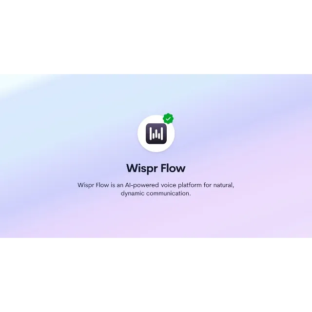 🎙️ Wispr Flow Pro — 1 Year Full Access ✅ Instant Accuracy Correction $40