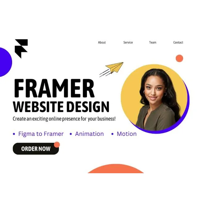 🎨 Framer Pro — 1 Year Full Access Custom Domain Publishing $50