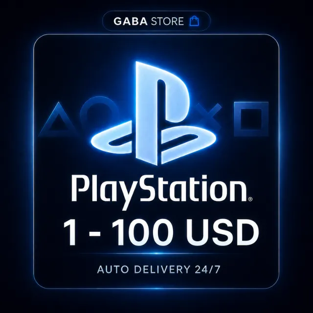 PlayStation Подарочная Карта | 1-100 USD | USA | АВТОВЫДАЧА 24/7