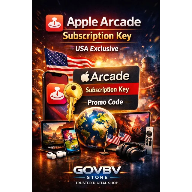 Промокод Apple Arcade USA | 1 месяц игр 👾 | Доставка вручную | Безопасная активация