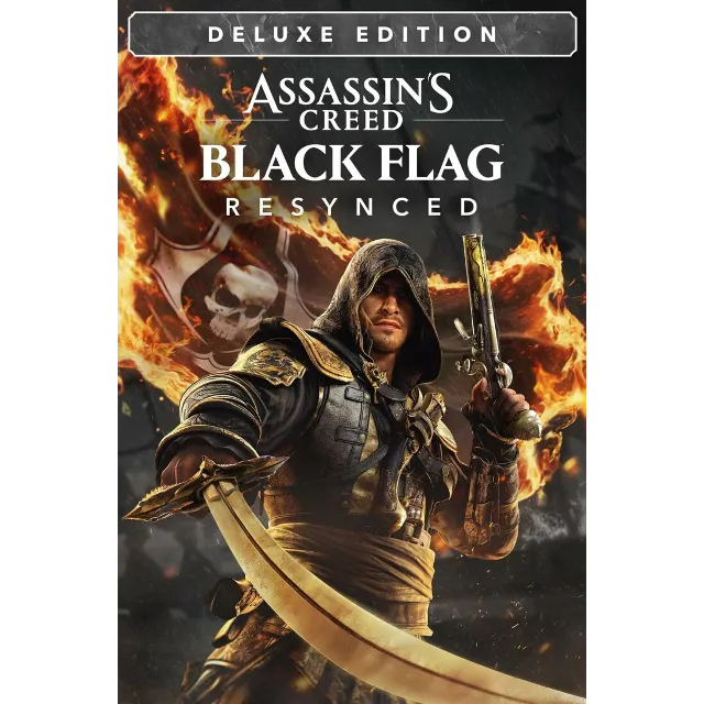 💫Assassin's Creed Black Flag Resynced Deluxe (Xbox)+Игры общий