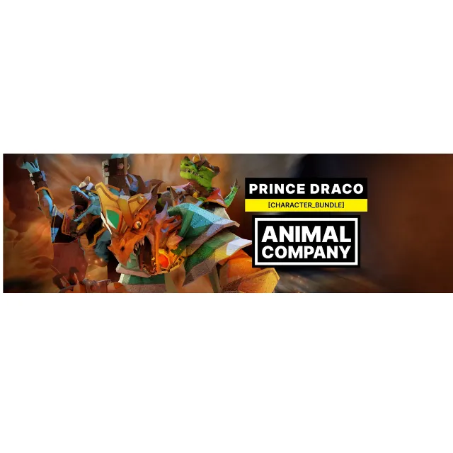 Prince Draco Character Bundle animal Animal Company oculus quest  2 3 3s / meta quest