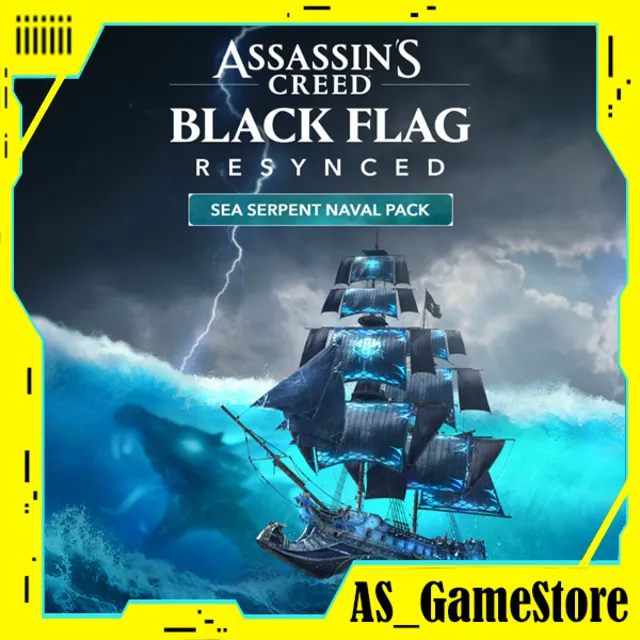⚫️Assassin's Creed Black Flag Resynced - Sea Serpent Naval Pack | ПК Epic Games EGS