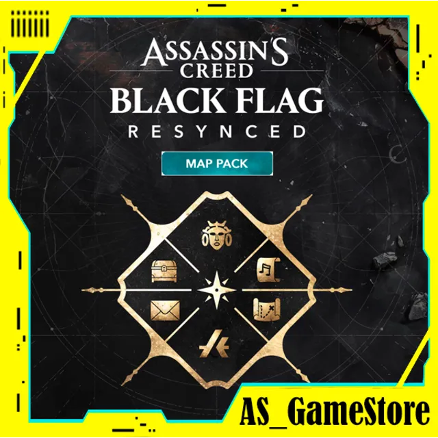 🔵Assassin's Creed Black Flag Resynced - Map Pack | PS5 Турция Украина