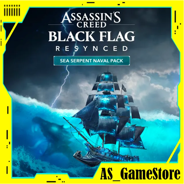 🔵Assassin's Creed Black Flag Resynced - Sea Serpent Naval Pack | PS5 Турция Украина