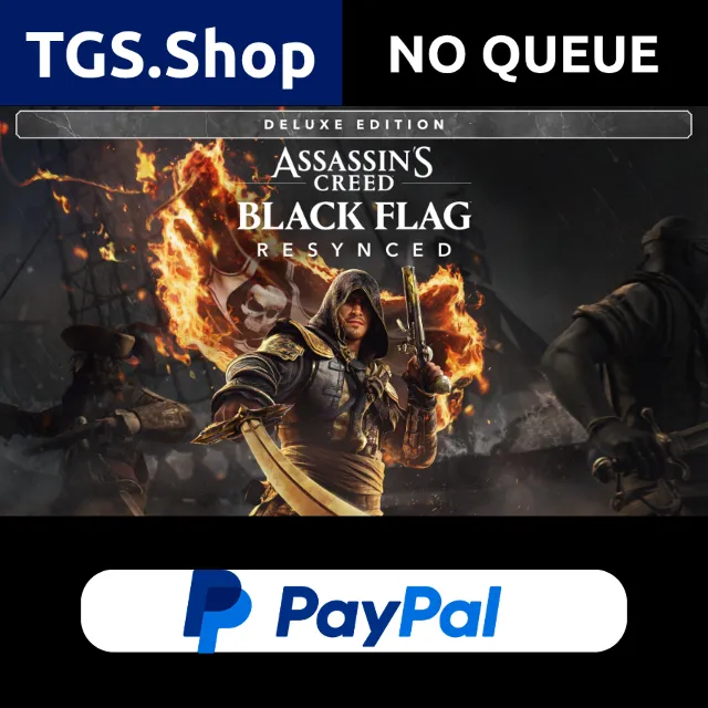 Assassin's creed Black Flag Resyncedt Deluxe Edition⚡БЕЗ DENUVO ОЧЕРЕДИ⚡PAYPAL