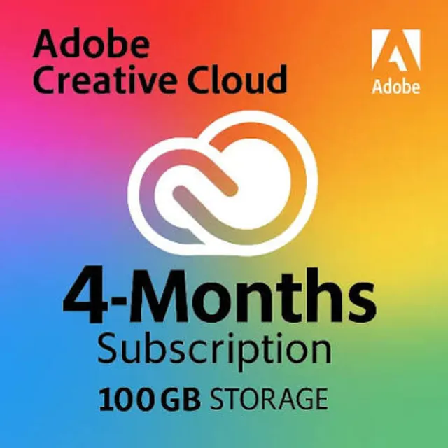 Adobe Creative Cloud subscription 4 months Account