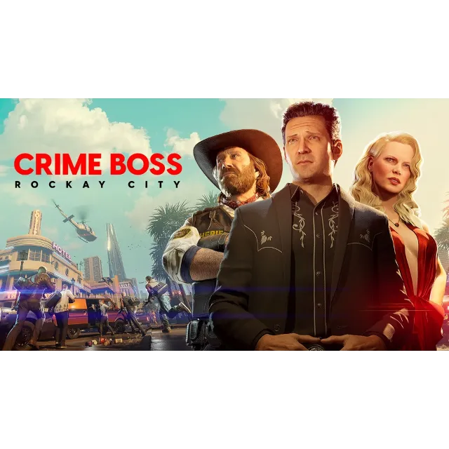 🔴Epic✅Crime Boss: Rockay City аккаунт+почта💜