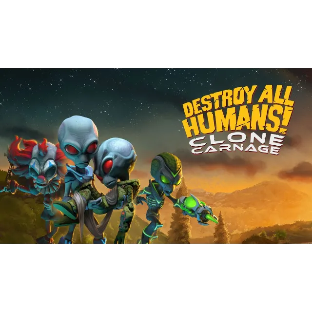 🔴Epic✅Destroy All Humans! - Clone Carnage аккаунт+почта💜