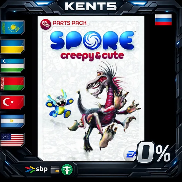 SPORE™ Creepy &amp; Cute Parts Pack - Steam Gift