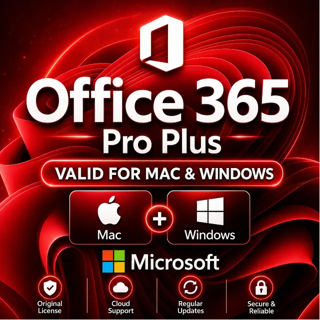 Office 365 Pro Plus | 5 устройств | Windows/Mac | Гарантия |