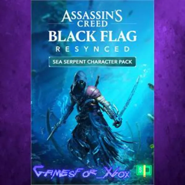 ☀️Assassin’s Creed Black Flag Resynced - Sea Serpent Character Pack XBOX DLC