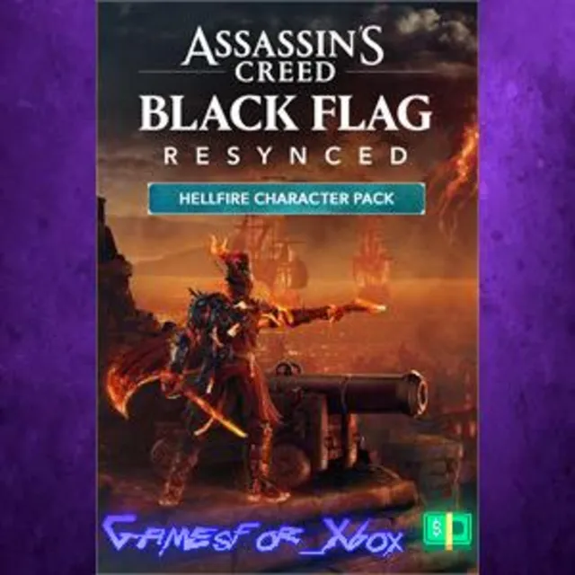 ☀️Assassin’s Creed Black Flag Resynced - Hellfire Character Pack XBOX DLC
