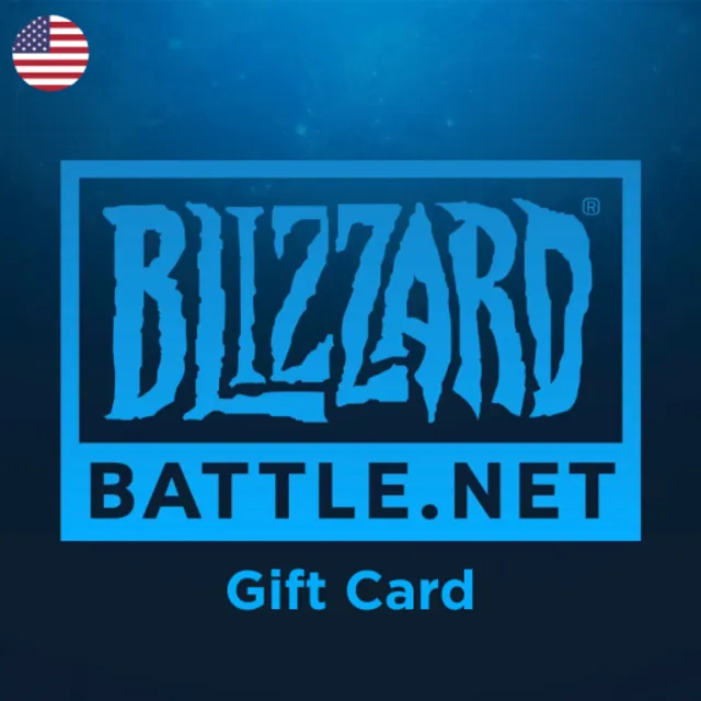 Подарочная карта Battle.net 5-50 USD США — цифровой код, мгновенная доставка