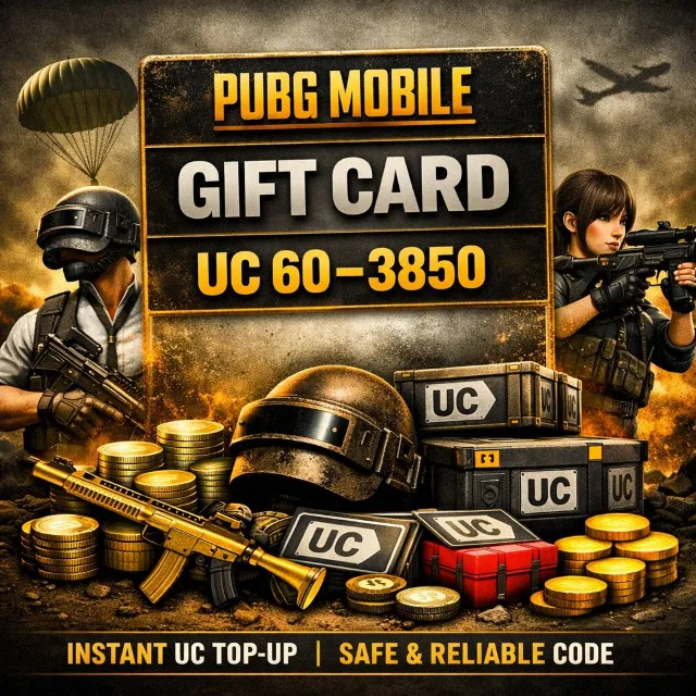 🎮🔥 PUBG Mobile Gift Card | 60–3850 UC | Цифровой код Global⚡️
