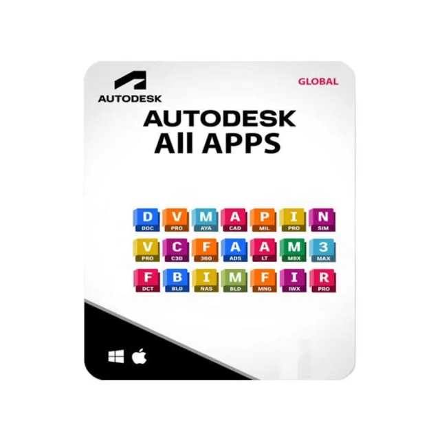 🎨 Autodesk All Apps — 1 Year Premium Access! 🚀