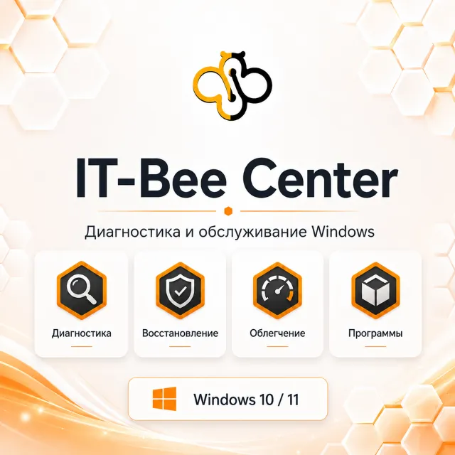 IT-Bee Center Pro 1.1 — диагностика и обслуживание Windows