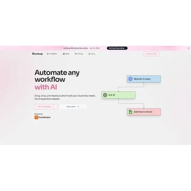 ⚡✨🌟 Gumloop Pro — 1 Year Access (20K Credits)  Built for Business Scaling