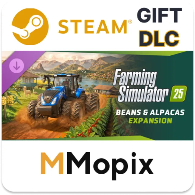 Farming Simulator 25 Beans &amp; Alpacas Expansion STEAM DLC